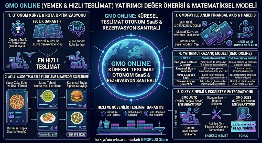 ONLINE: Paket Serviste 30 Dakika Sınırı Yapay Zeka ile Aşılıyor: "Dark Kitchen" Akımı Büyüyor
