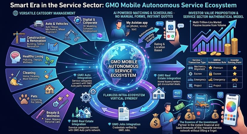 Smart Era in the Service Sector: GMO Mobile Autonomous Service Ecosystem